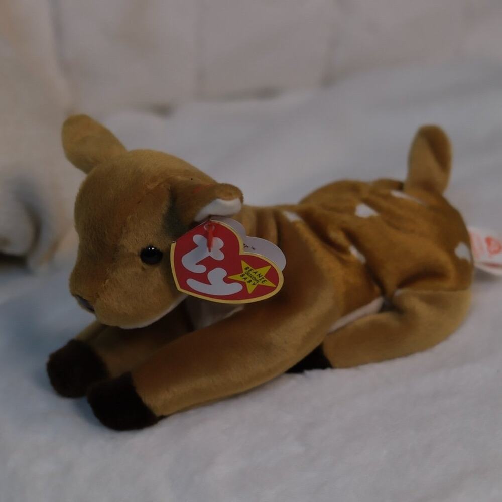 Ty Beanie Babies Whisper The Deer